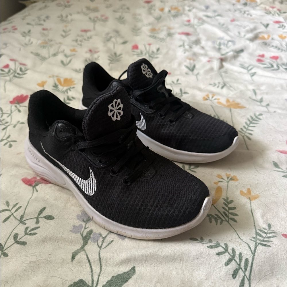 Nike Black Sneakers with White Details